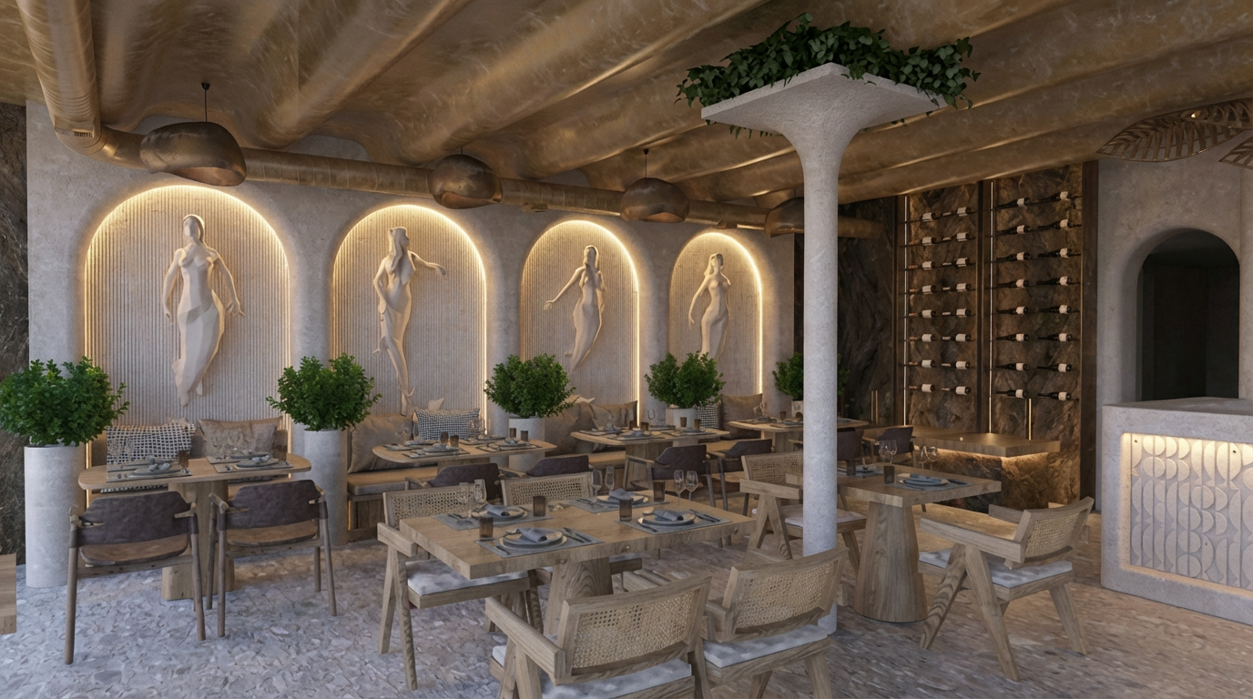 LOFT restaurant interior